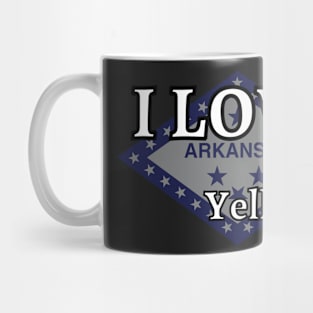 I LOVE Yell | Arkensas County Mug